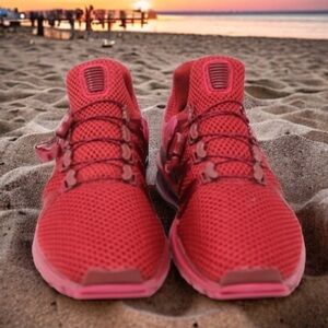 Nike Shox Gravity Womens Sz 9 Red Crush AQ8554-606 Run